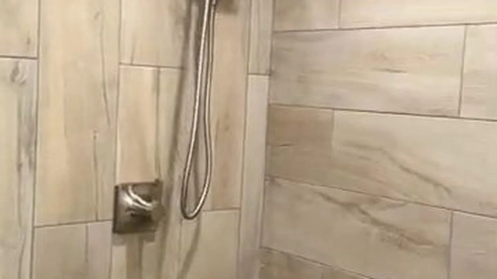 A bathroom stripped to the studs during a plumbing remodel on a plumbing call in Big Creek