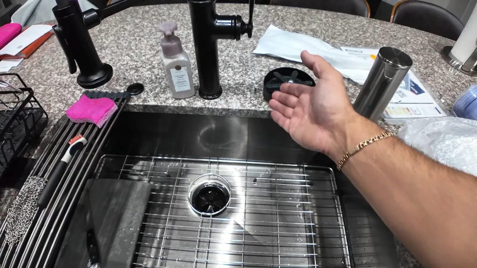 A faucet cartridge removed during a repair, illustrating Main Water Shutoff Location in Your Alpharetta Home: Find It Before You Need It